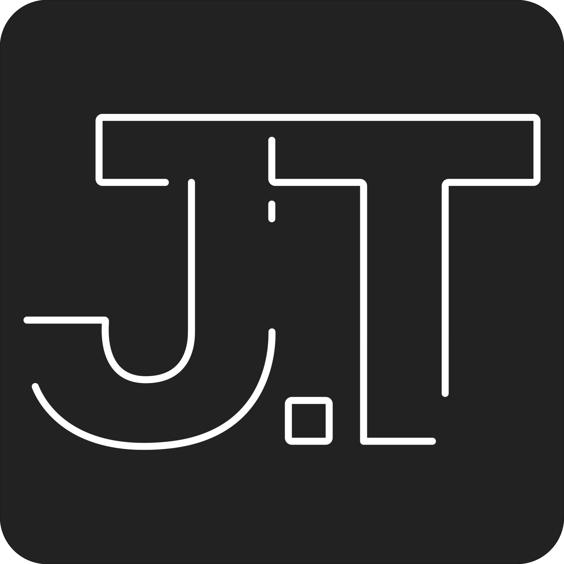 Maçonnerie J.T inc stacked black symbol